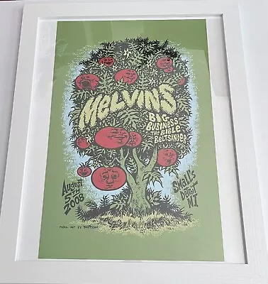 DWITT - 2008 - Melvins Concert Poster S&N @ Small's In Detroit • $175