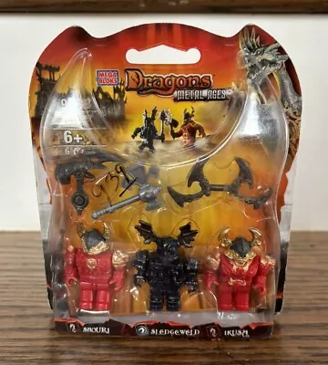 RARE Vintage 2005 MEGA BLOKS DRAGONS Metal Ages Norvagen Ambush 9688 BRAND NEW! • $39.99