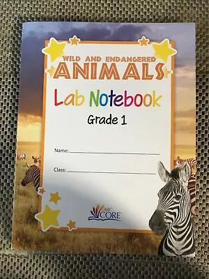 Wild And Endangered Animals Lab Notebook Grade 1 41A1 • $8.49