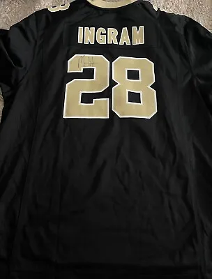 Mark Ingrm Autographed New Orleans Saints Black Jersey • $105