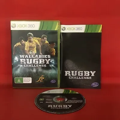 Wallabies Rugby Challenge Xbox 360 Tru Blu Pal Game Football Arcade Simulation • $14.99