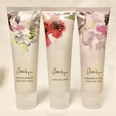 Marks & Spencer Florentyna Midnight Flowers Hand Nail Cream 3 X 50ml Bundle Set • £17.99