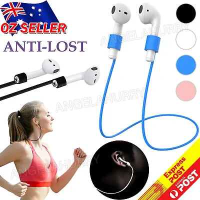 Anti Lost Strap String Rope Soft Silicone Holder Cable Cord Airpods Pro NEW • $3.47