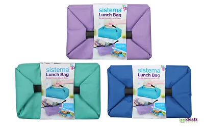 Sistema Insulated Kids School Food Lunch Snack Picnic Bag Cooler  • £12.99