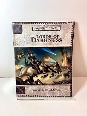 Lords Of Darkness Dungeons & Dragons Forgotten Realms D20 Wizards Book • $26.99