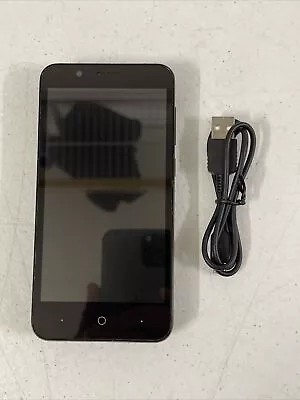 Locked ZTE Tempo X N9137 Cellphone (Black 8GB) Q-Link Wireless Bundle • $8