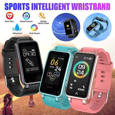 Fitness Tracker Smart Watch Bracelet Wristband Activity Monitor IP67 Waterproof • $23.99