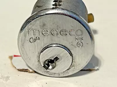 Medeco 51S A 01 Mortise Cylinder Sub Assembly Brushed Silver • $25