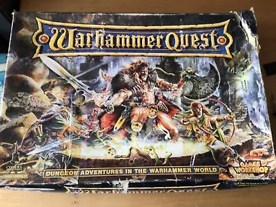 Warhammer Quest 1995 Board Game Dungeon Adventures Board Game • £375