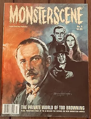 Famous Monsters Basil Gogo Publication Monsterscene #6 Fall 1995 Basil Gogos • $14.99