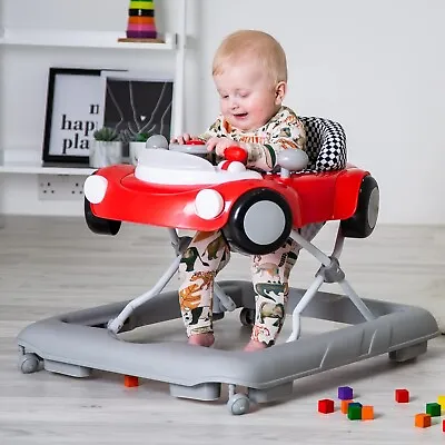 Red Kite Baby Go Round Race Sporty Various Musical Car Electronic Walker BGRRACE • £62.49