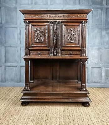 A 17th Century Oak Cupboard. • $4355.93