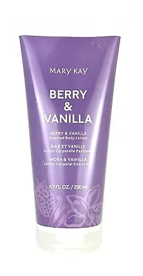 Mary Kay Berry And Vanilla~scented Body Lotion~full Size~6.7 Fl. Oz~sealed! • $13.99