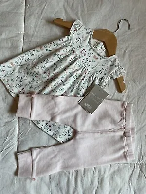 Mamas & Papas Baby Girls 2 Piece Set 9-12 Months - BNWT • £12