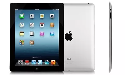 Apple IPad 4 (2012) 9.7  16GB Black (WiFi + Verizon) - Very Good • $83.99