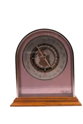 Verichron Quartz World Time Zone Mantle Clock • $65