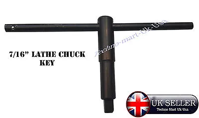 7/16  Lathe Chuck Key For English Lathe Machine Tools Good Quality  • £13.99