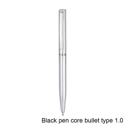 Mini Pocket-size Ballpoint Pen Metal Rotating Small Portable Oil Blue Pen HOT US • $1.01