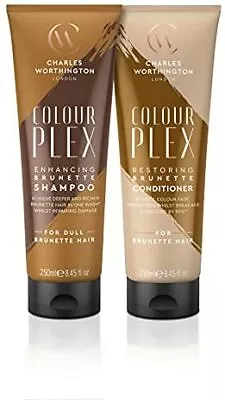 Charles Worthington Colourplex Enhancing Brunette Shampoo With Restoring Brunet • £14.88