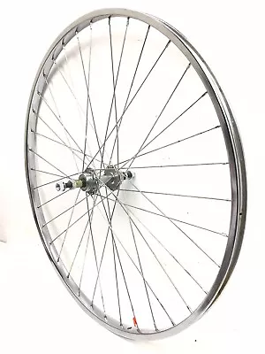 26  X 1-38  Bicycle Rear Chrome Wheel 5 6 7-Speed Freewheel Bike Femco  #S26R • $29.97