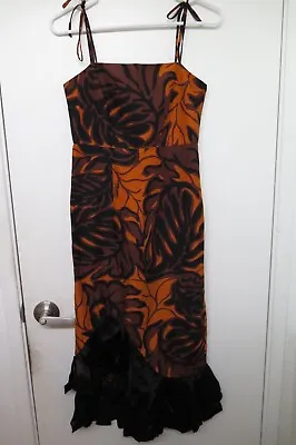 Manuhealii Hawaiian Women Spagetti Strap Dress Xxs Excellent • $89.50