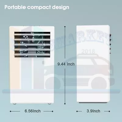 Air Conditioner Fan Mini Evaporative Circulator Humidifier US Portable Cooler • $23.23