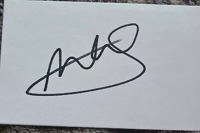 Ritchie Wellens Hand Signed 5 X 3 White Card Leicester City Richard Man Utd • £8.99