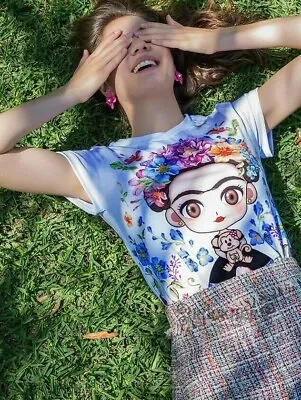 Frida Kahlo Cartoon Shirt • $15