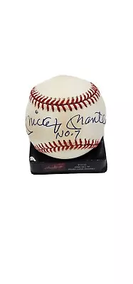 Mickey Mantle Autographed Signed #7 Baseball Upper Deck Authenticated Uda Coa • $4995