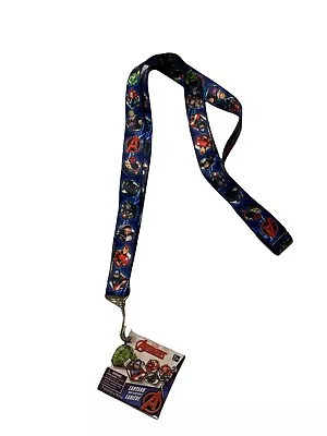 NEW Marvel Avengers Lanyard 18.5  Iron Man Hulk Thor Captain America • $9.99