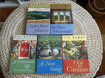 Jan Karon Mitford Series 5 Hardcover Book Lot • $26