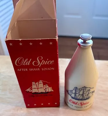 NEW! Vintage OLD SPICE After Shave Lotion SHULTON 4 3/4 Oz. RARE #3710 • $9.95