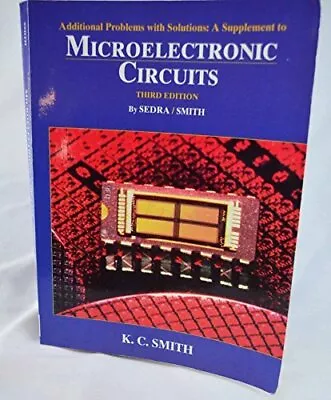 MICROELECTRONIC CIRCUITS (THE OXFORD SERIES IN ELECTRICAL By Adel S. Sedra VG • $26.75