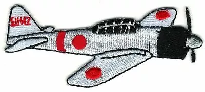 Japanese A6M Zero Zeke Axis WWII Fighter Plane Patch • $4.99