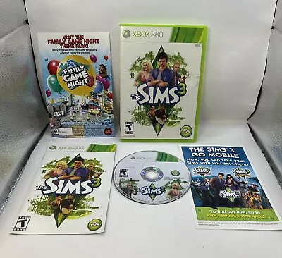 The Sims 3 (Xbox 360 2010) Clean Tested Working - Free Ship • $10