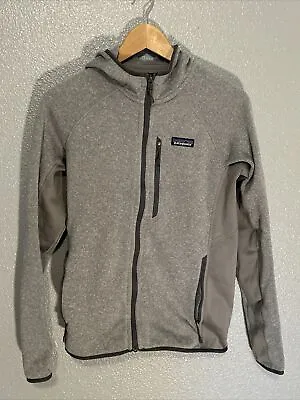Patagonia Men's Performance BETTER SWEATER Hoodie Fleece Jacket Gray Size Small • $87.99