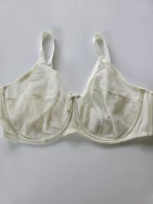 Wacoal 40d #855186 Retro Chic Full Figure Underwire Bra Ivory  • $26.50