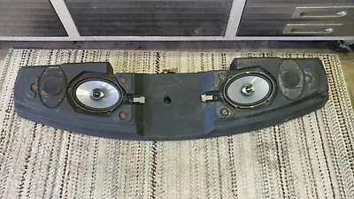 94-98 Ford Mustang Coupe Mach 460 Rear Back Speaker Enclosure Box Housing Oem • $90.25