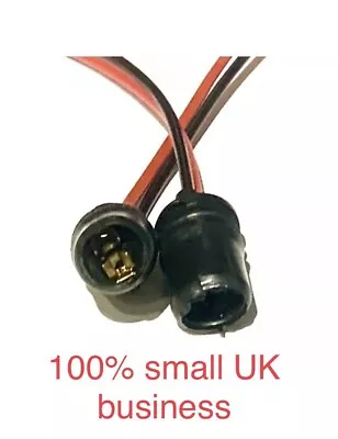 2x 501 Side Light Repeater Lamp Socket Holder T10 T15 W5W LED Bulb Rubber Push • £3.39