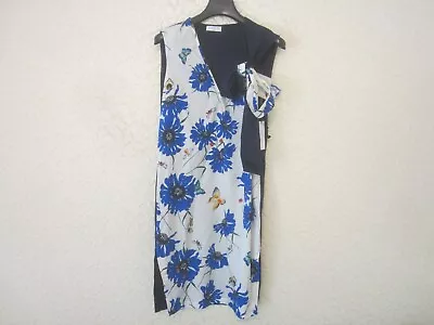 Vionnet Floral Print Bow Detail Dress • $124.44