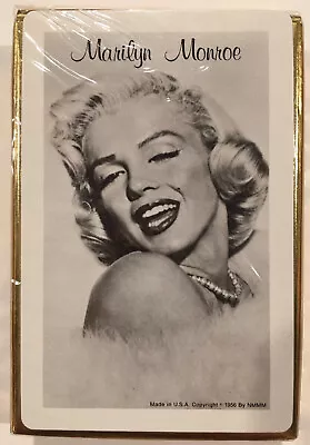 Marilyn Monroe 1956 Sealed Frank Powolny Fur & Pearls Photo Playing Cards Deck • $1500