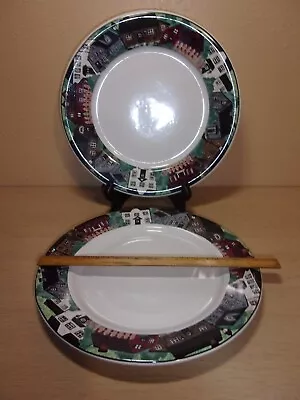 Set Of 2 Neighborhood Dishes By Gabbay 11  Dinner Plates • $9.99