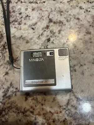 Minolta Digital Camera  DIMAGE X  Missing ￼Charger But It Works Great • $59.99