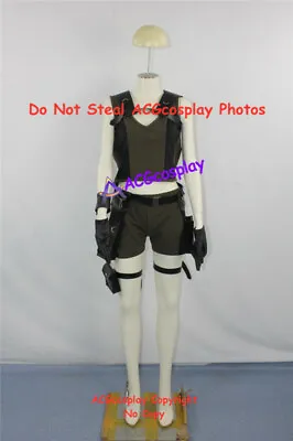 Lara Croft Cosplay Costume From Tomb Raider Cosplay Include Belt And Bags • £118.79