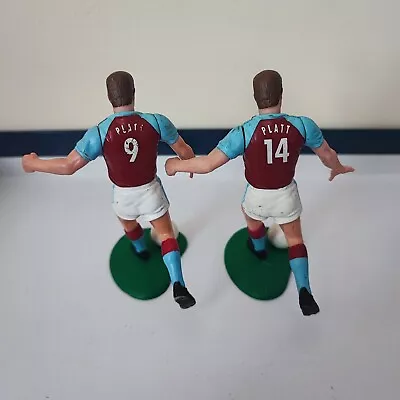 £19.99 • Buy 2x David Platt Aston Villa 1989 / 1990 Kenner Tonka Sportstars Football Figures
