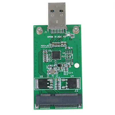 Plug & Play MSATA SSD To USB 3.0 Interface Convertor Adapter Card PCB Board A • $9.18