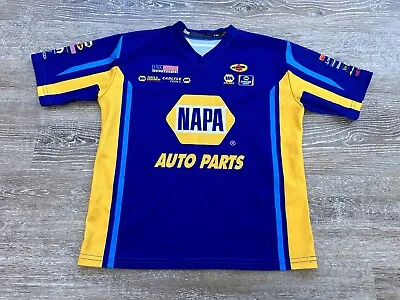 Racing Jersey Ron Capps Shirt NHRA Funny Car NAPA Auto Parts Youth Medium Mopar • $49.99