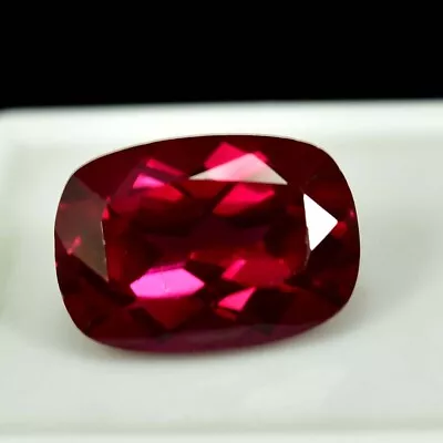 GIE Certified 8.30 Ct AAA Natural Transparent Mozambique Ruby Cut Gemstone • $0.99