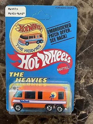 Hot Wheels 1977 Moc Patch Card “GMC Motor Home” The Heavies • $99.95