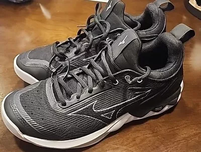 NIB Mizuno Wave Luminous 2 Women's Indoor Volleyball Shoes Black/Silver Size 9US • $21.99